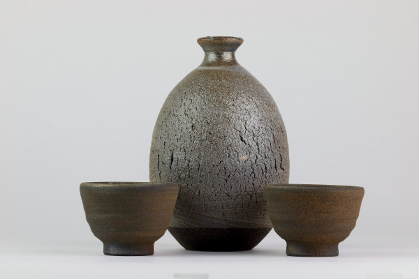 Sake-Set Tanka-Keramik